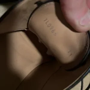 Fendi | Shoes | Fendi Mens Black Leather Metal Stitch Mens  display picture 1